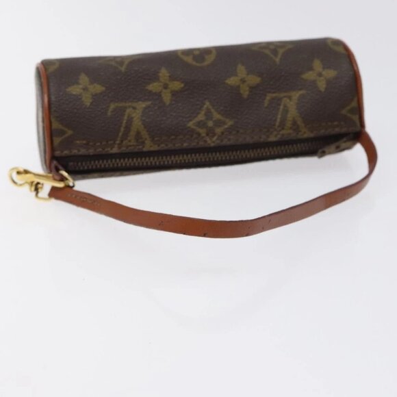 LOUIS VUITTON Monogram Papillon Pouch LV Auth BD2167 - Picture 8 of 16